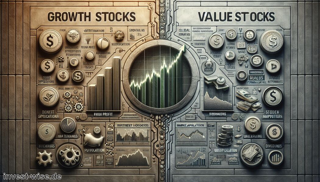 Marktanalyse: Trends und Überbewertungen beobachten   - Wachstumsaktien vs Value-Aktien: Unterschiede und Chancen